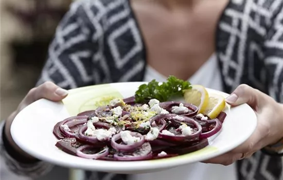 Geschichtete Rote-Beete mit Ricotta